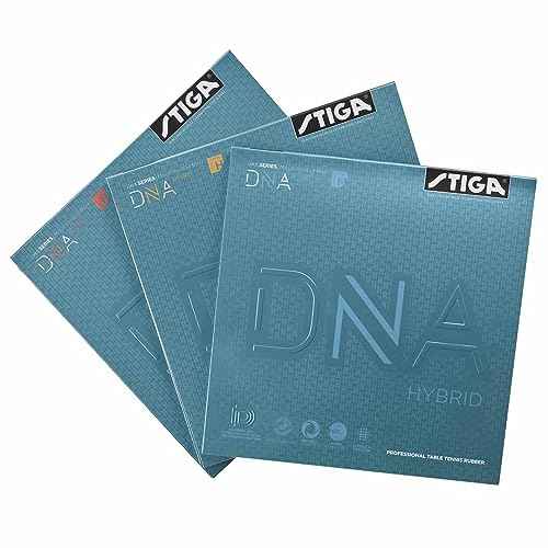 Stiga DNA Hybrid Table Tennis Rubber | Professional Table Tennis Sheet for Maximum Control & Powerful Spins - Full Stroke Control - Made in Germany