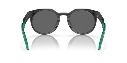 Oakley Men's OO9242 HSTN Round Sunglasses, Matte Black Ink/Viridian/Prizm Black, 52 mm