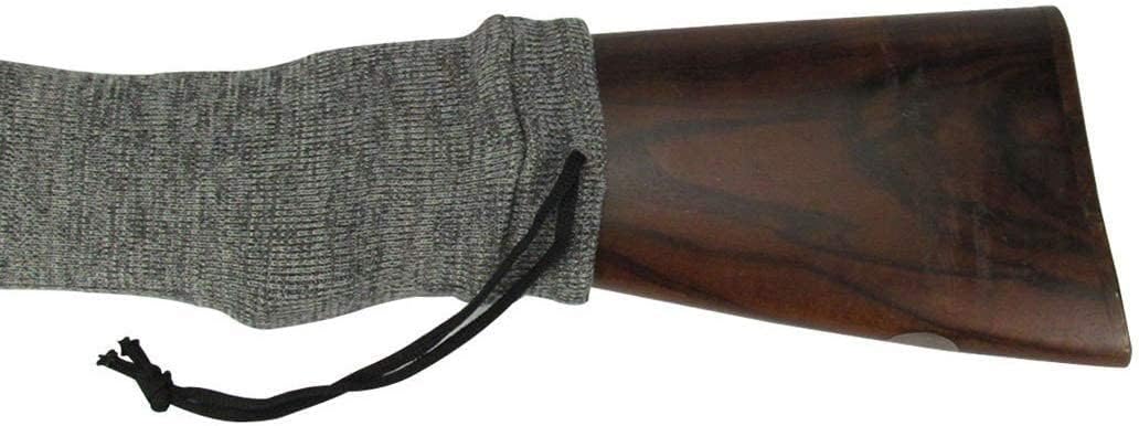 Yeahmart Silicone Treated Gun Sock 52" Rifle/Shotgun Shooting Oil Air Bag Slip Cover (1,3 and 6-Pack)