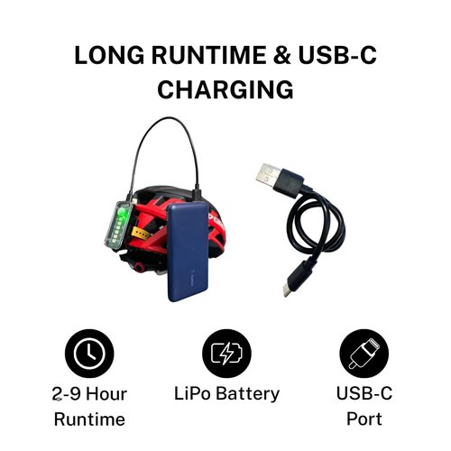 SpectraFLUX™ Ultra Bright Multicolor Wearable Safety Light for Bike, Running, Walking and More, USB Rechargeable, 12 Colors, 8 Modes including Taillight & Headlight, Clip-on and other Mounting Options