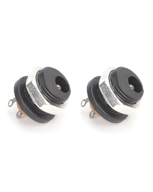 MUGLFPT (2 Pack) Power Plug Connector for TreadLife Fitness Bikes, for Bowflex Max Trainer Peloton/Nautilus/Schwinn Fitness Scooters Connector Input Cord, Replaces 8001352, 290160, 8003600