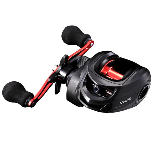 AC Baitcasting Reel Saltwater Freshwater Fishing Reels Max Drag 8KG Light Surf Cast Reel Baitcaster Reels (Right Hand)