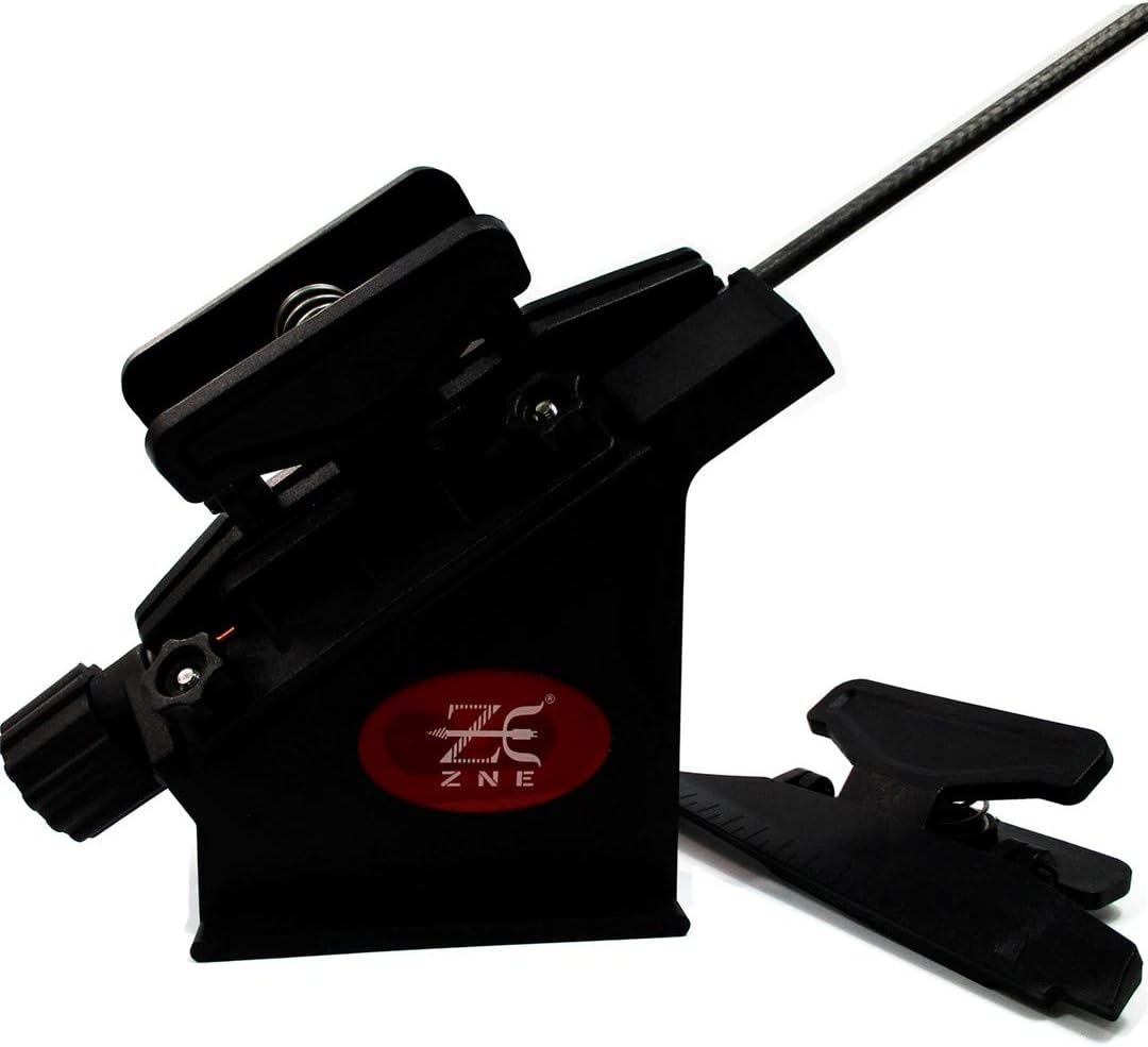 Fletching Kit Jig with Straightness Helical Clamps Right Wing for Archery Arrows Crossbow Bolt Feather Vanes DIY