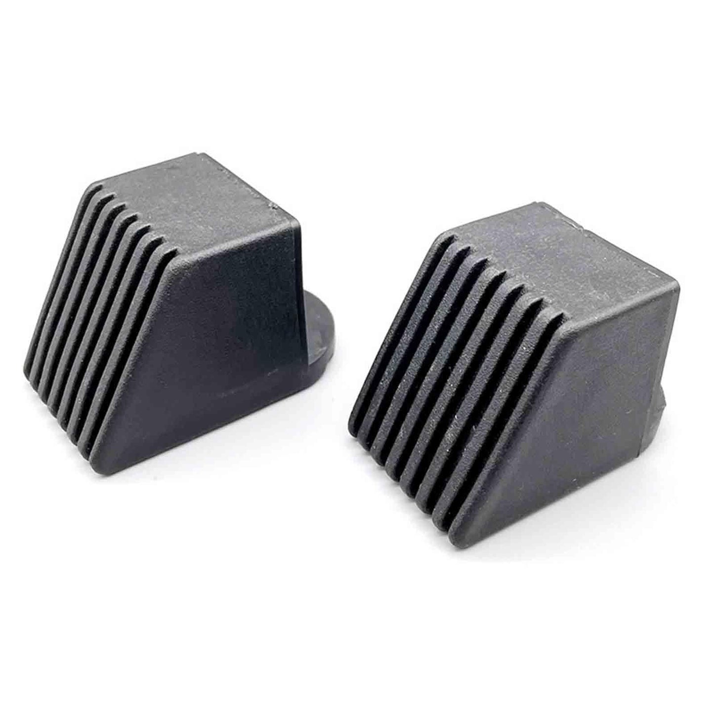 Generic 2 Pieces Fitness Equipment End Cap Gym Equipment Fitness Accessories Floor Protectors Replacement Workout Square End Cap, 50x50mm, Optional