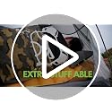 Gray Charcoal Down Filled Camping Pillow for Travel & Support, Washable Cover, Small Lightweight Cushion