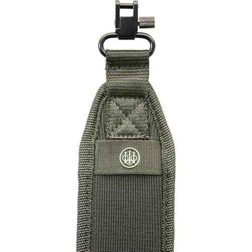 Beretta Padded Adjustable Resistant Polyester Hunting Neo Shoulder Two Point Shotgun Sling with Duraflex Buckles, Length 85-110cm