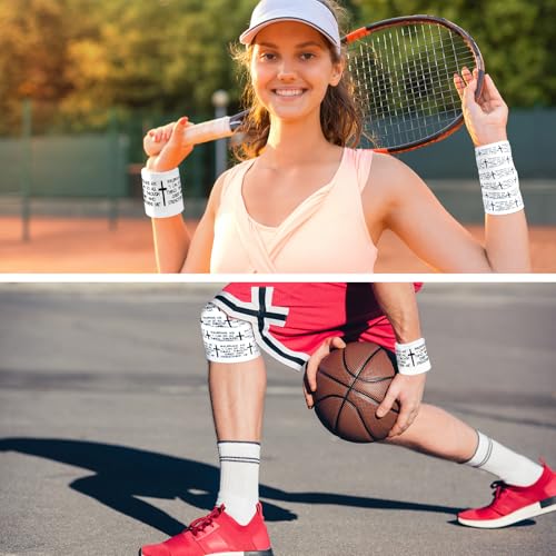 Christian Athletic Tape 5 Rolls - Supportive Cotton & Zinc Oxide Wrist Wraps for Athletes - Variation 5