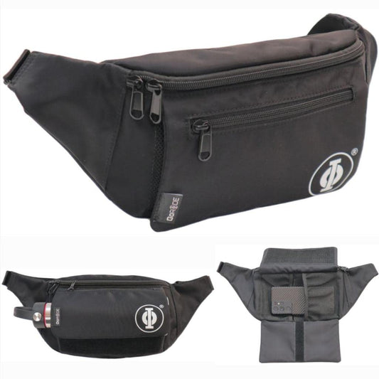 GoRide Premium Go Belt Bag or Waist Pack (Black)