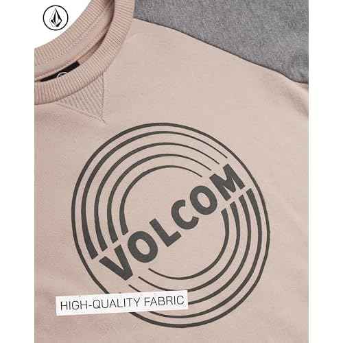 Volcom Boys Sweatsuit Set - 3 Piece French Terry Active Sweatshirt, Jogger Sweatpants and Hat - Boys Jogger Pants Set