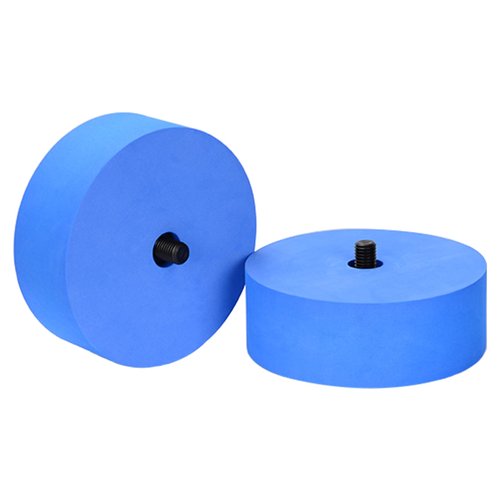 Hikeen Aquatic Exercise Dumbbells Water Dumbbell Pool Resistance Aquatic Fitness Barbells High-Density EVA Foam Pool Weights Dumbbells, for Water Aerobics Weight Loss (Blue)