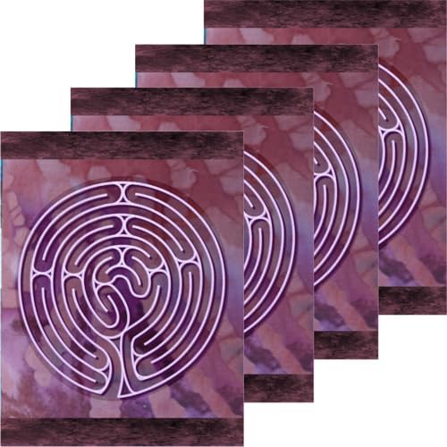 Finger Labyrinth Activity Pages Pack 2: Focus Tools for Stress, Anxiety & Attemtion Management