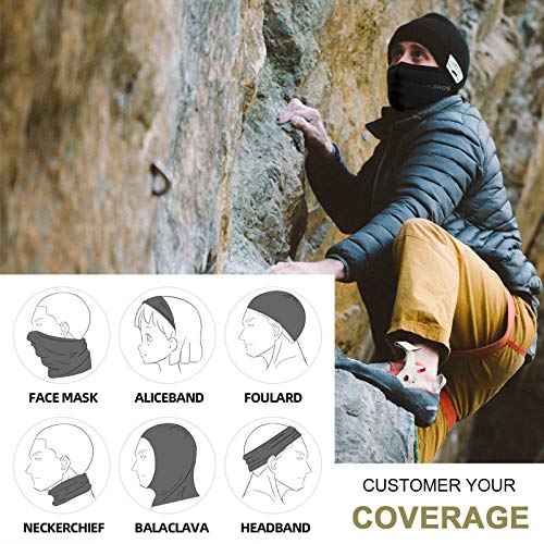 ROCKBROS Cooling Neck Gaiter Bandana Face Mask for Men Neck Gaiters Summer Half Face Scarf Cover Sun UV Protection