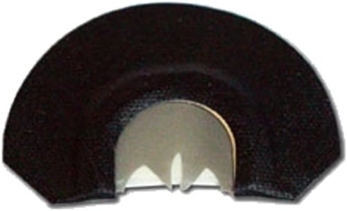 Flextone Freak Nasty Hunting Realistic Turkey Sounds Diaphragm Mouth Call with Triple Latex Reed with Double Bat Wing Cut, black