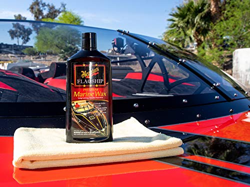 Marine Wax for Boats - Long-Lasting Protection & Deep Shine 16oz
