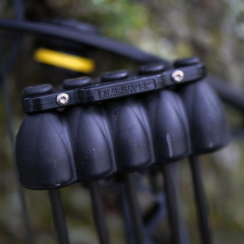 LimbSaver Silent Quiver for Bow Hunting, One Piece, Lightweight and Low Profile, Works with Right and Left-Handed Bows, Fits All Arrow Sizes