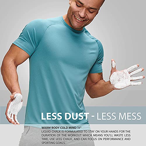 Liquid Chalk for Weightlifting & Climbing - 250ml + 50ml White - Mess-Free Grip Enhancer