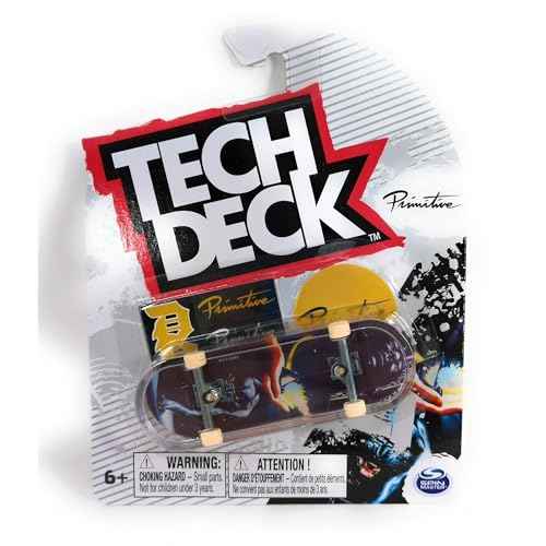 TECH DECK Fingerboard Skateboard Single Pack (Assorted Styles)