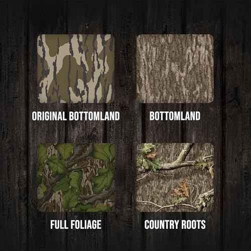 Mossy Oak Long Sleeve Hunting Camo Shirt for Men, with Pocket