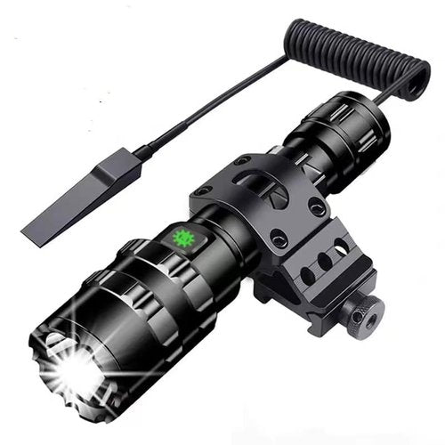 TOCNGAEK Tactical 1" Offset Picatinny Rail Mount for Flashlights for Outdoors