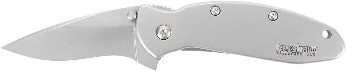 Kershaw Scallion Pocket Knife, 2.4 inch Folding Blade, SpeedSafe Assisted Opening, Perfect EDC, Made in the USA, Multiple Styles