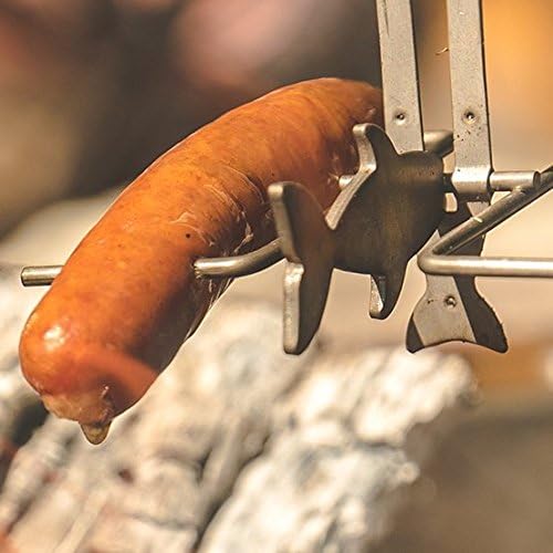 Fishing Pole Campfire Roasters Bundle Packs Campfire Roasting Sticks Outdoor Firepit Tools