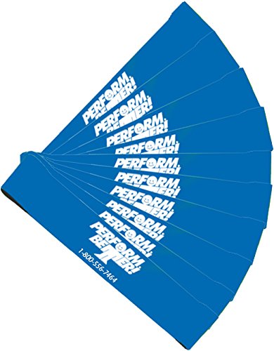 Perform Better Mini Resistance Loop Bands Set of 10 – Exercise Bands for Upper & Lower Body