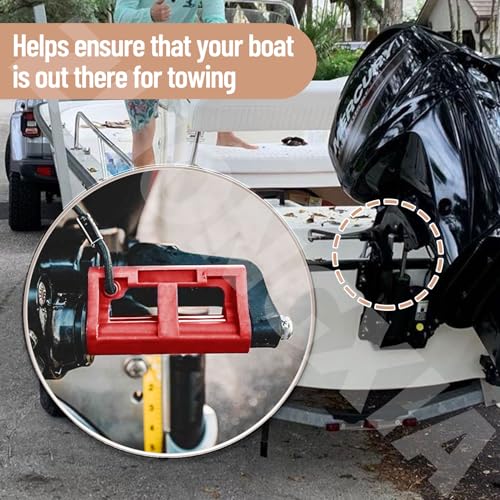 4-Inch Hydraulic Steering Lock for Outboard Motors - Boat Trailer Security