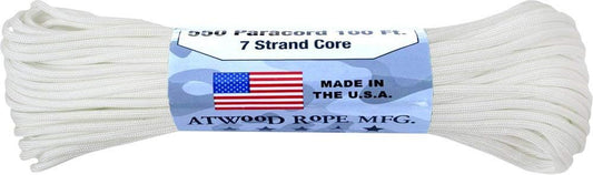 Atwood Rope 550 lb Paracord 7-Strand Core, 1/8" x 100'