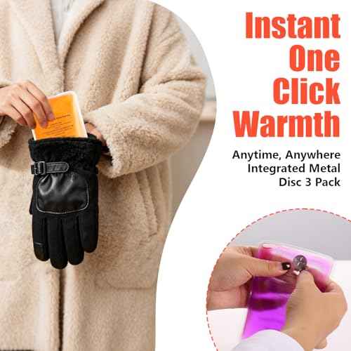 Reusable Pocket Heat Packs, Hand Warmers - Easy Reset & Comfortable Warmth for Daily Use, Commute & Cold Days