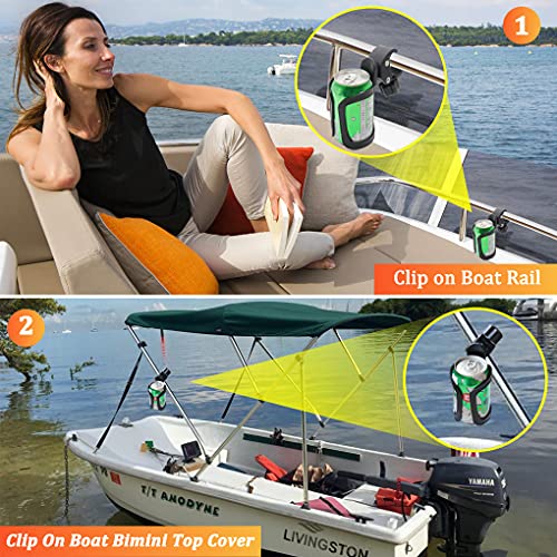 Boat Rail Cup Holder No Drilling Installation Marine Drink Holder