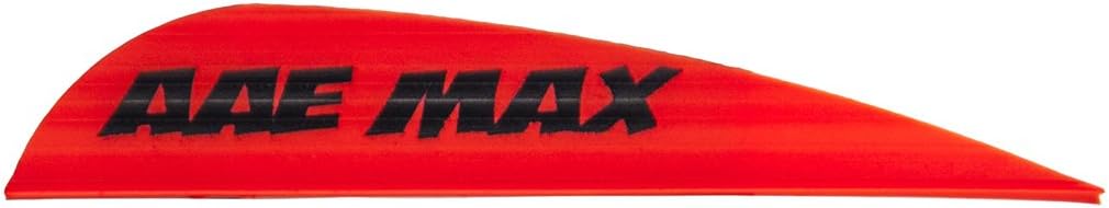 AA & E Max Stealth Vane Fire Orange 100 pk.