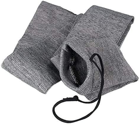 Yeahmart Silicone Treated Gun Sock 52" Rifle/Shotgun Shooting Oil Air Bag Slip Cover (1,3 and 6-Pack)