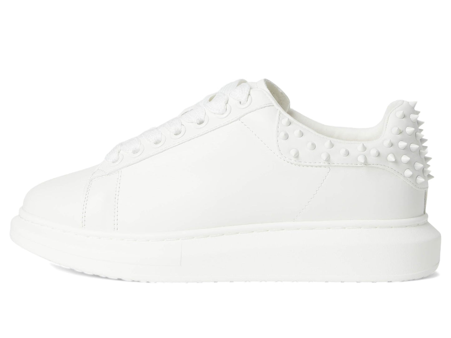 Steve Madden Mens Frosting Fashion Sneaker, White, 11.5