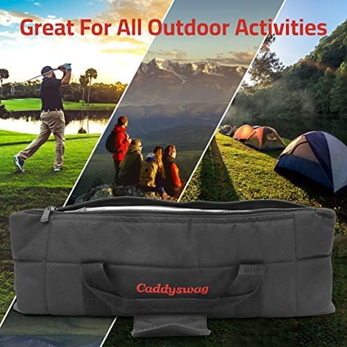 Caddy Swag Golf Bag Cooler Beer Sleeve 6 Can - Fun Golfing Gifts for Men & Women - Camping, Hiking, Traveling, Food, General Use - Great for Golfers, Party Gift, Golf Push Cart Accessories & More