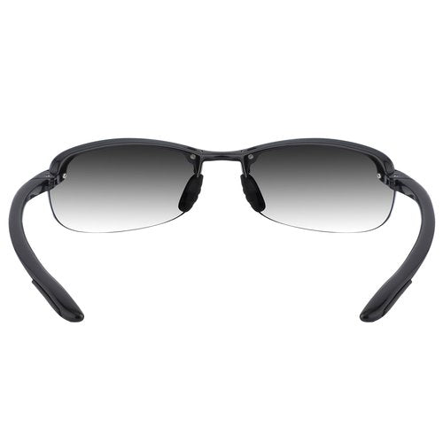 ToughAsNails 2 Pairs Replacement Nose Pads for Maui Jim Makaha MJ405/Sandy Beach MJ408/Ho'okipa MJ407 Sunglasses Black&Black