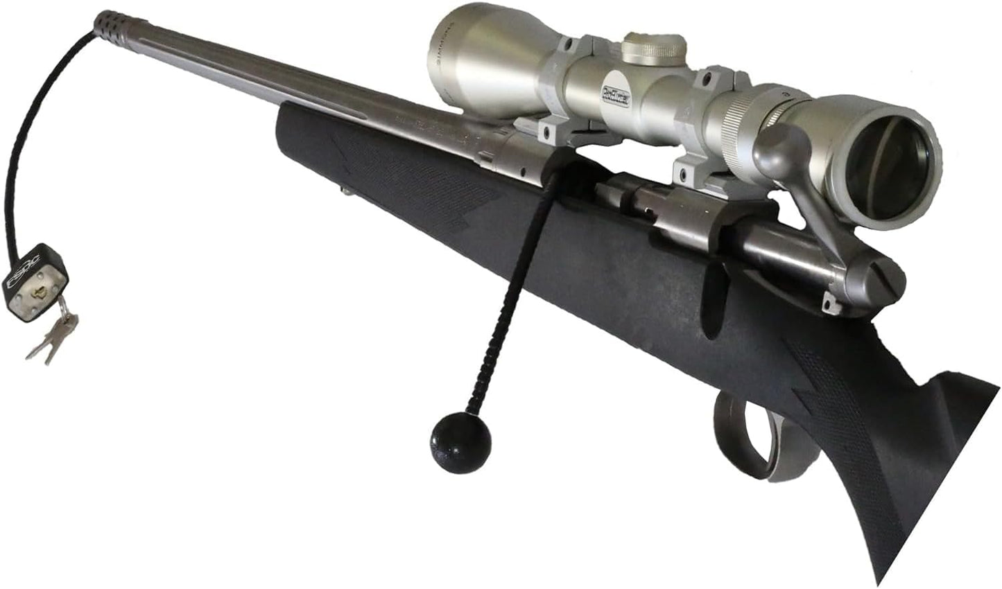 (Firearm Safety Devices - FSDC-CL1070RKD 38" Longarm California DOJ-Approved Keyed Cable Gun Lock with 2 Keys – for Lever-Action Rifles and Break-Action Shotguns