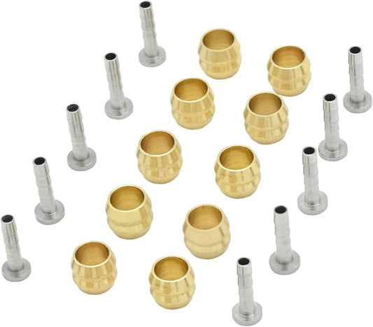 MTB Mountain Bike Bicycle Olive and Connecting Insert for Shimano BH59/BH90 Hydraulic Disc Brake Hose (BH90)
