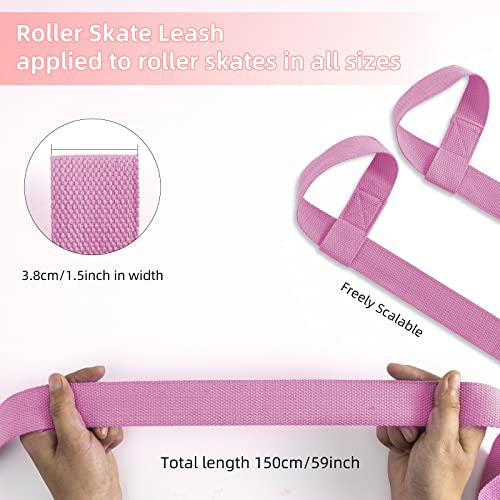 Adjustable Roller Skate Leash and Ski Boot Carry Strap for Yoga Mat Snowboarding