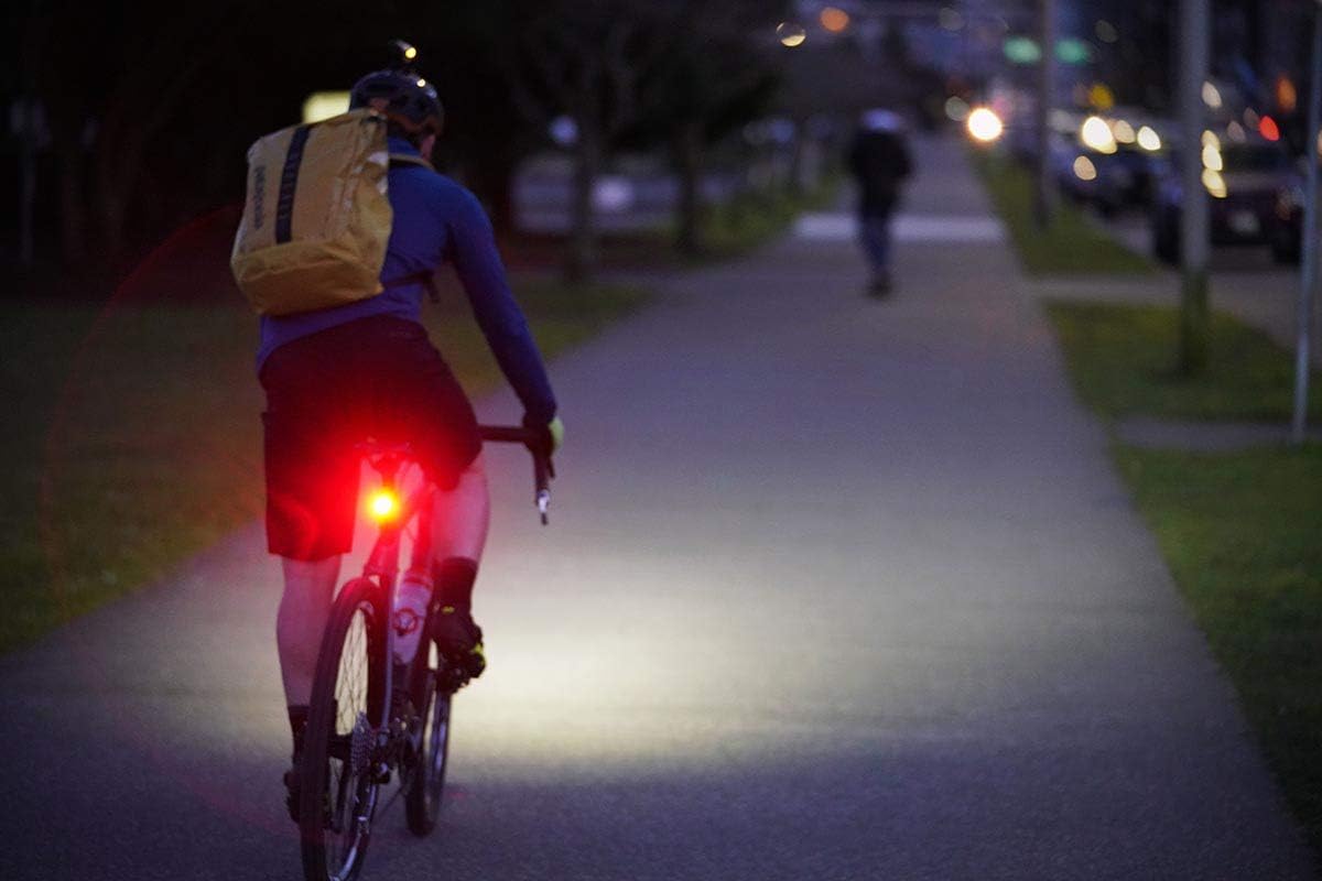 Super Bright USB-C Rechargeable Bike Light Set - Waterproof Front & Rear Safety Lights for Night Riding