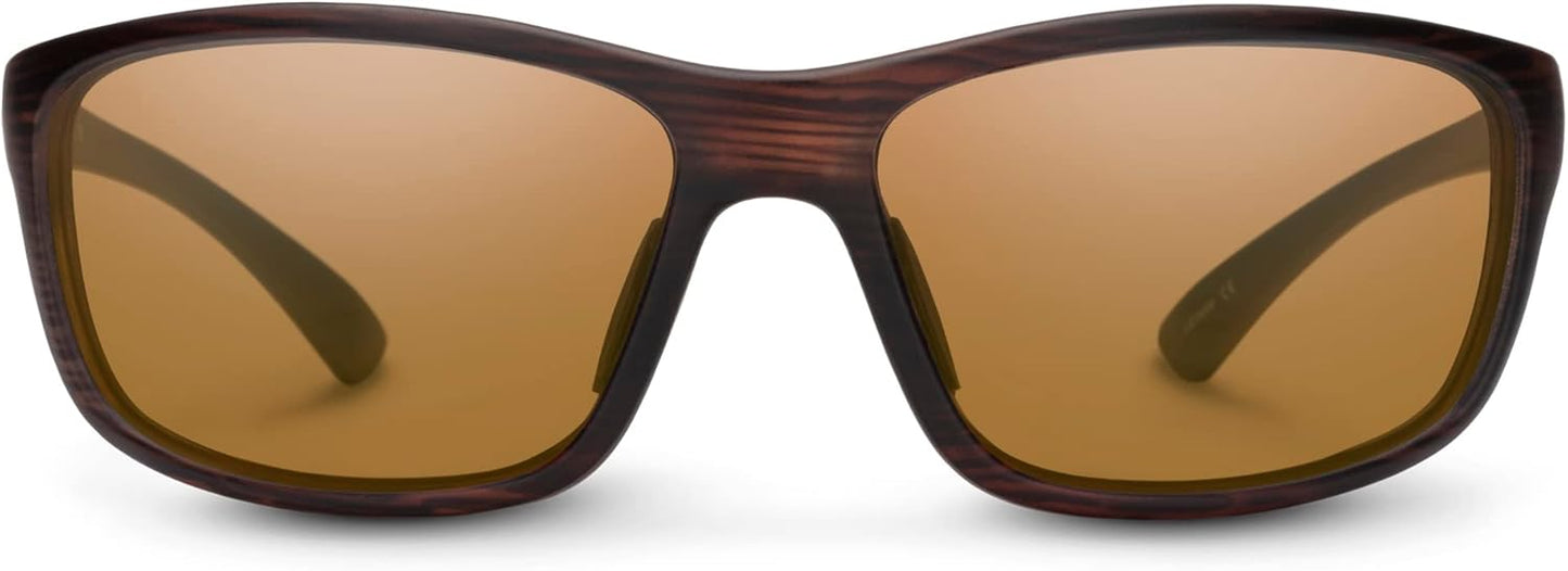 Suncloud Sentry Polarized Sunglasses – 100% UV Protection – Comfortable Fit, Trendy Design – for Men & Women