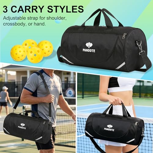 Pickleball Paddles Set of 4 Lightweight Graphite - Black Variation