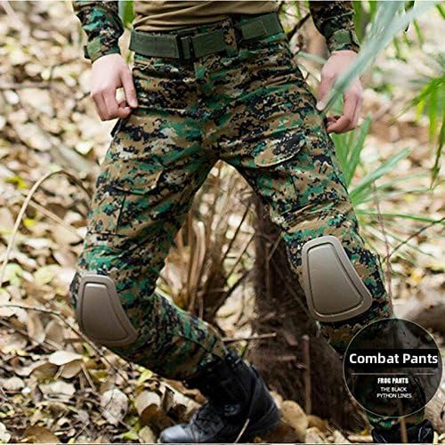 Tactical Combat Pants for Men with Knee Pads - Military Airsoft & Paintball Gear