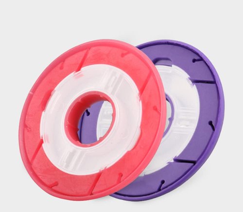 QUUPY 10PCS Silicone Fishing Line Storage Holders Tenkara Line Keeper Fishing Snell Rigs Gear Spools Line Leader Organizer