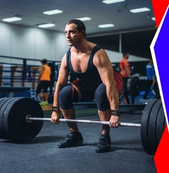 Rip Toned Performance Wrist Straps For Weightlifting - 23" Weight Lifting Straps for Men, Women (Padded) - Cotton Gym Wrist Wraps for Deadlift, Strength Training, Powerlifting, Bodybuilding
