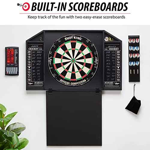 Viper by GLD Products Resolute Dart Backboard, Black
