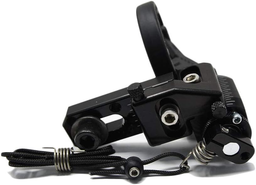 HAMSKEA ARCHERY SOLUTIONS Hybrid Hunter Pro Micro Tune/Drop Away Recurve Compound Arrow Rest for Bowhunting