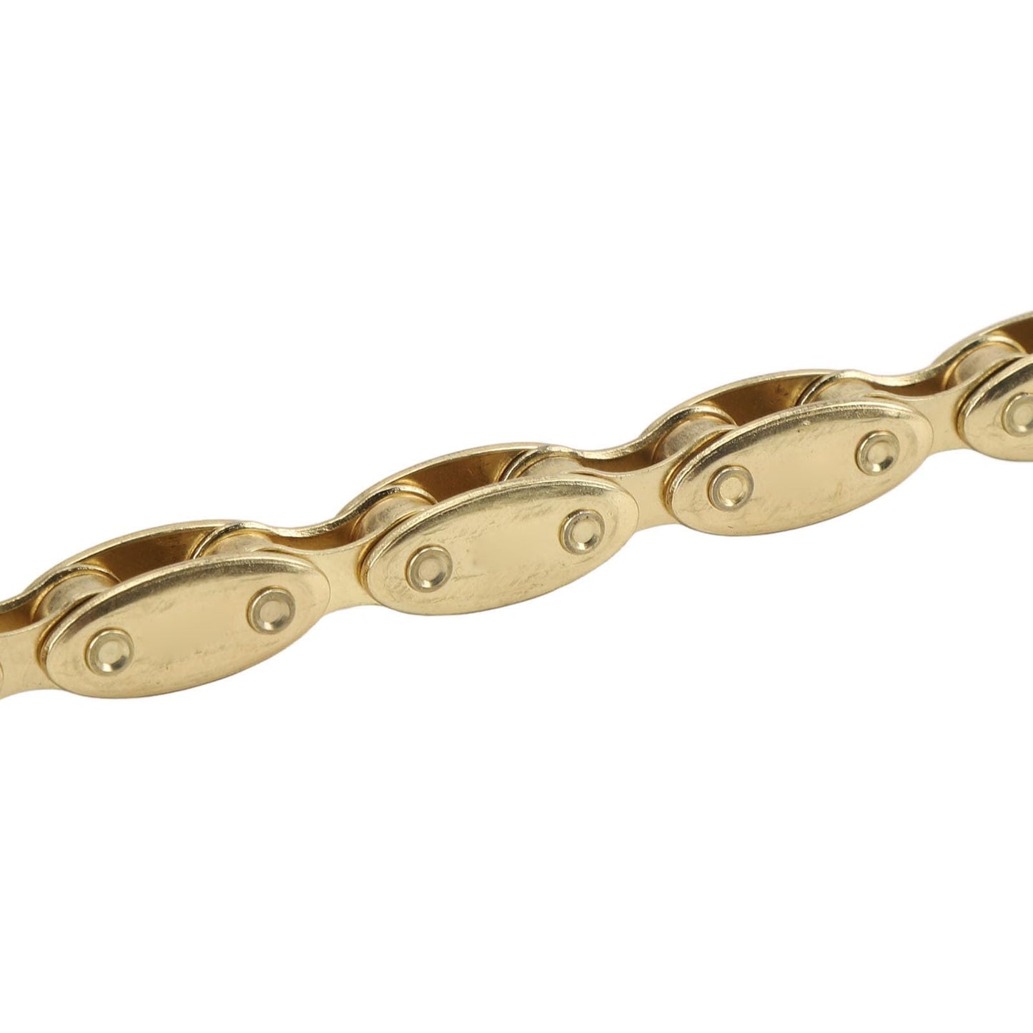 JAOCDOEN Olive Chain High Strength Single Speed 100 Link Gold Chain for Fixed Gear BMX