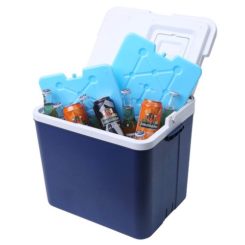 Tapleap Large Ice Packs for Coolers - 13 x 10 x 0.5 inch Freezer Packs - Long-Lasting and Reusable Dry ice, 25 Minute Quick Freeze Set of 20