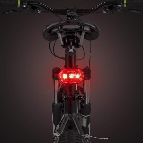 Master Lock Cable Lock, Set Your Own Combination Bike Lock, 6 ft. Long, Black & BV Bicycle Light Set Super Bright 5 LED Headlight, 3 LED Taillight, Quick-Release, Bike Lights for Night Riding