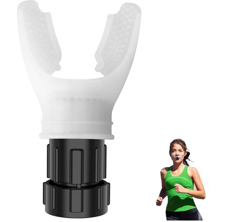 Vital Capacity Trainer Fitness Exercise Lung Muscle Training Device Adjustable Resistance Portable Exerciser Breathing Trainers